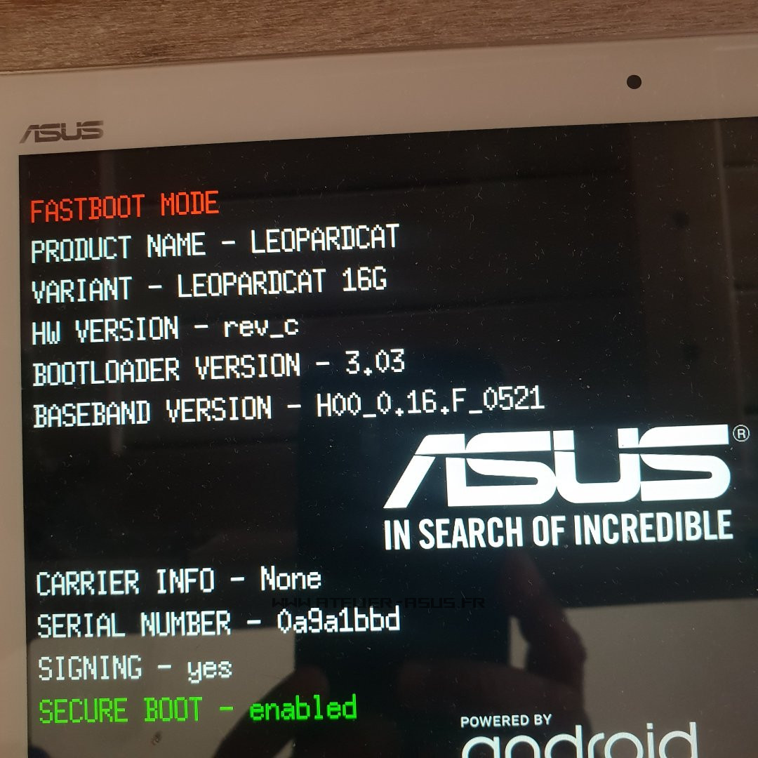 Help Carte Mere Tablette Asus K01e Apres Remplacement L Atelier Asus